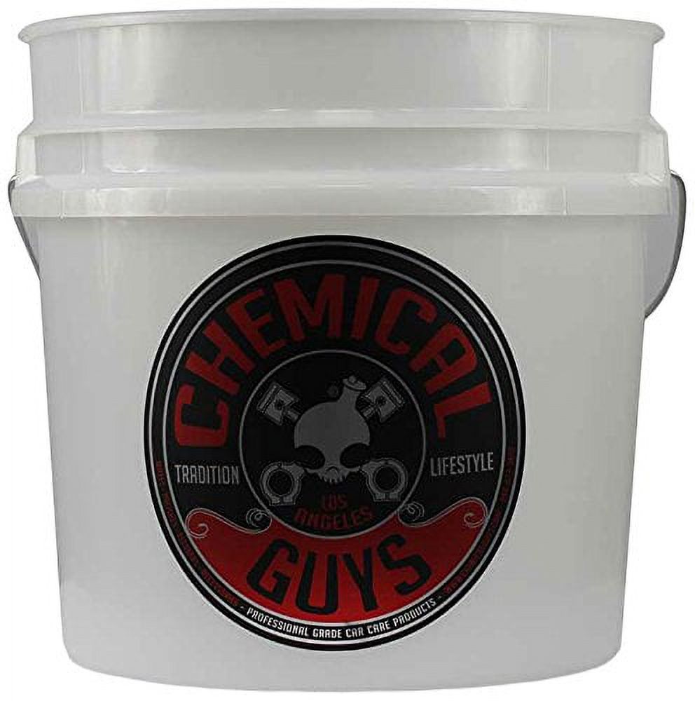 Chemical Guys ACC_103 Heavy Duty Detailing Bucket with Chemical Guys Logo  (4.5 Gal)